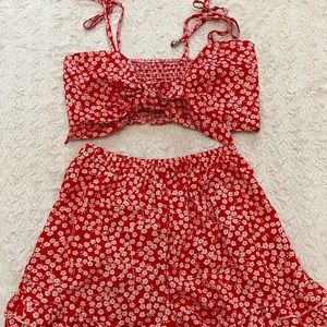 Two piece shorts set